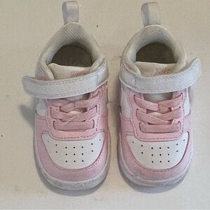 Nike Baby Walker Shoes - Pink and White